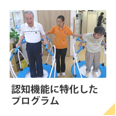 認知機能に特化したプログラム